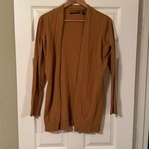 Mustard color cardigan